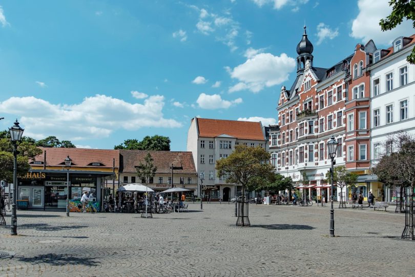 historischer Schlossplatz in Köpenick