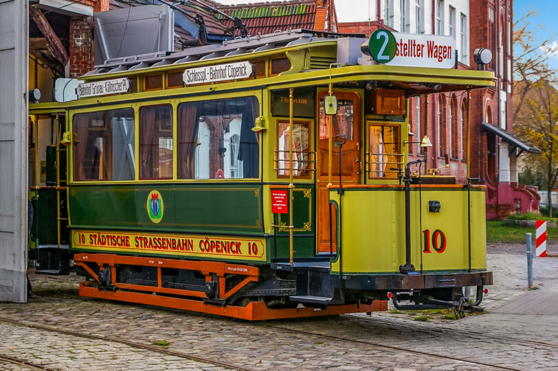Historische Straßenbahn in Köpenick